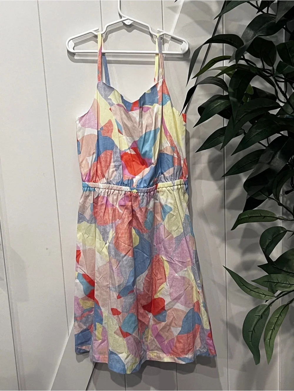 NWT GAP Girls Multicolor Pastel Abstract Print Sundress